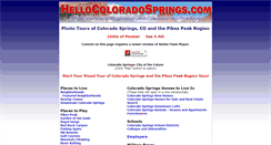 Desktop Screenshot of hellocoloradosprings.com